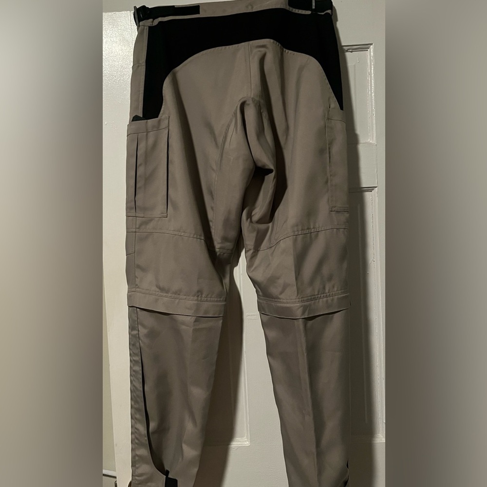 NWOT FOX RACING Men's Mountain Bike Pants - Tan & Black - 34” Waist - Picture 7 of 8
